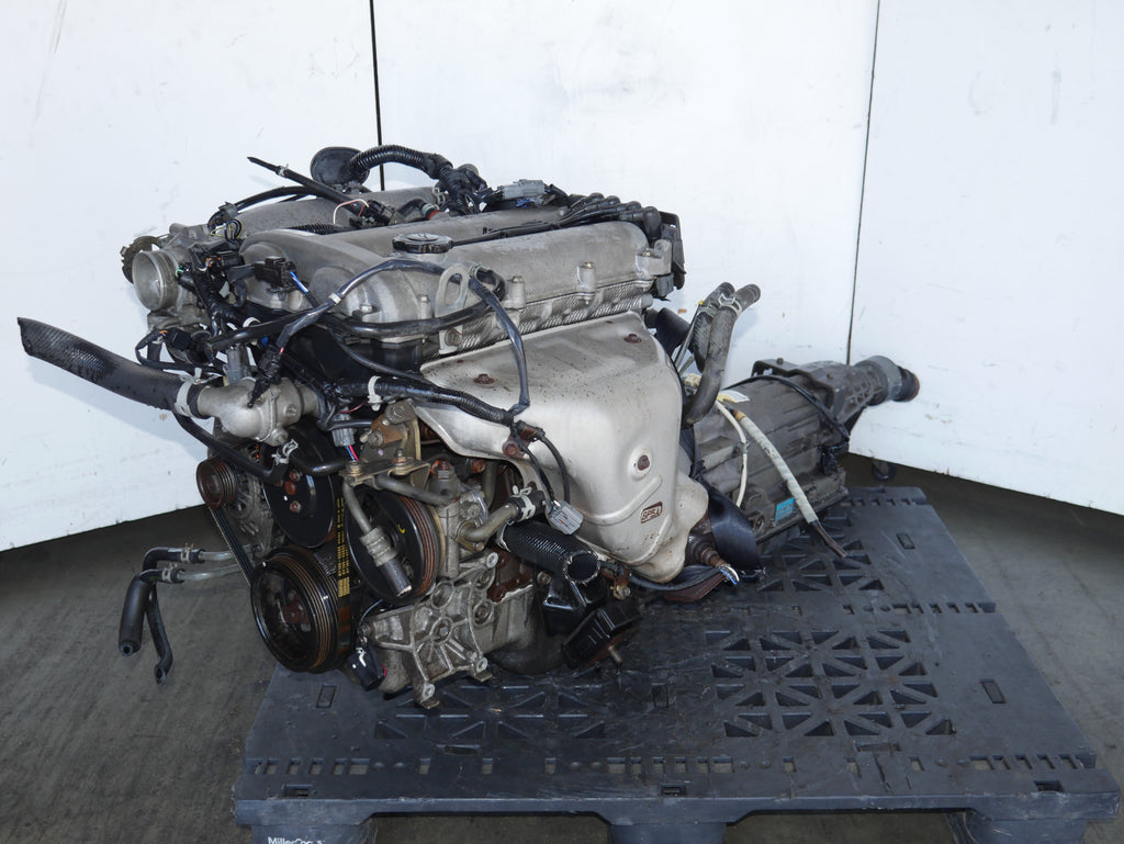 MAZDA MIATA ENGINE SWAP 1994 1995 1996 1997 4CYLINDERS 1.6L JDM B6 MOTOR WITH AUTOMATIC TRANSMISSION ECU