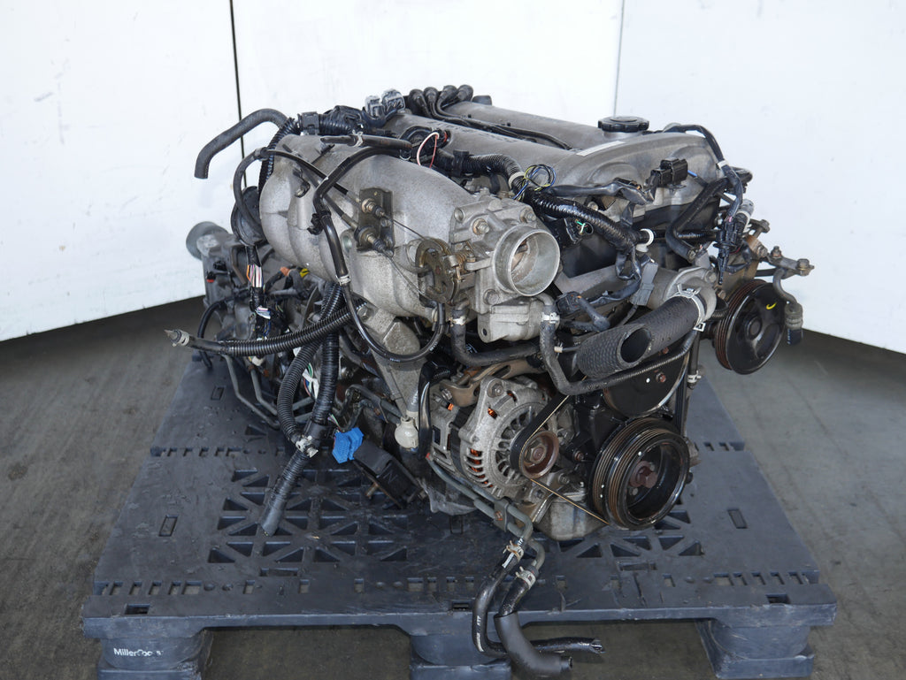 MAZDA MIATA ENGINE SWAP 1994 1995 1996 1997 4CYLINDERS 1.6L JDM B6 MOTOR WITH AUTOMATIC TRANSMISSION ECU