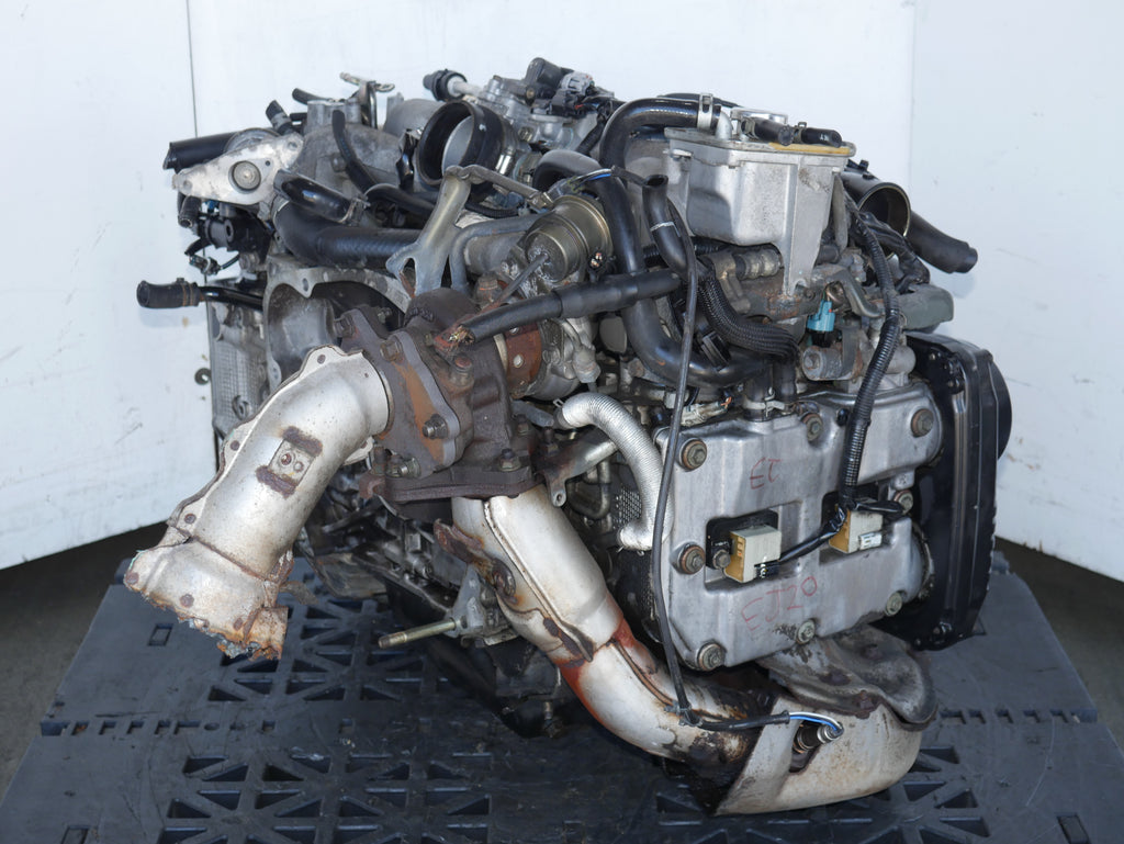 SUBARU WRX ENGINE 2002 2003 2004 2005 4CYLINDERS 2.0L JDM TURBO MOTOR EJ205 DUAL AVCS EJ20