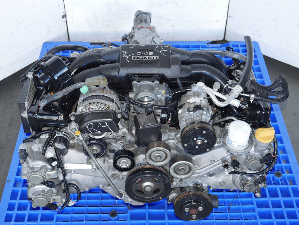 2013 2014 2015 2016 SUBARU BRZ ENGINE SWAP 4CYLINDERS 2.0L JDM FA20 MOTOR WITH AUTOMATIC TRANSMISSION