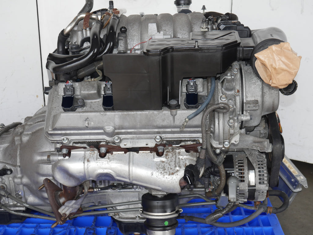 LEXUS GS430 ENGINE REAR SUMP 2001 2002 2003 2004 2005 2006 2007 8CYLINDERS 4.3L VVTI JDM 3UZ-FE MOTOR