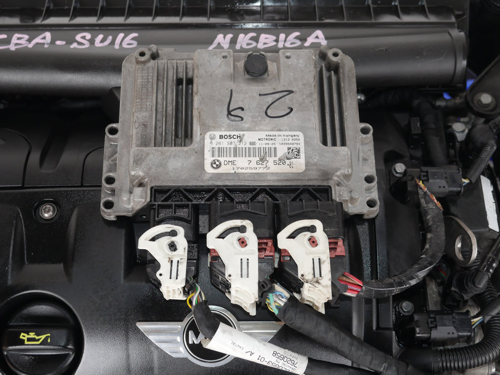 2011 TO 2015 MINI COOPER ENGINE SWAP N16B16A 4CYLINDERS 1.6L NON-TURBO AUTOMATIC TRANSMISSION ECU LCI R56 N16