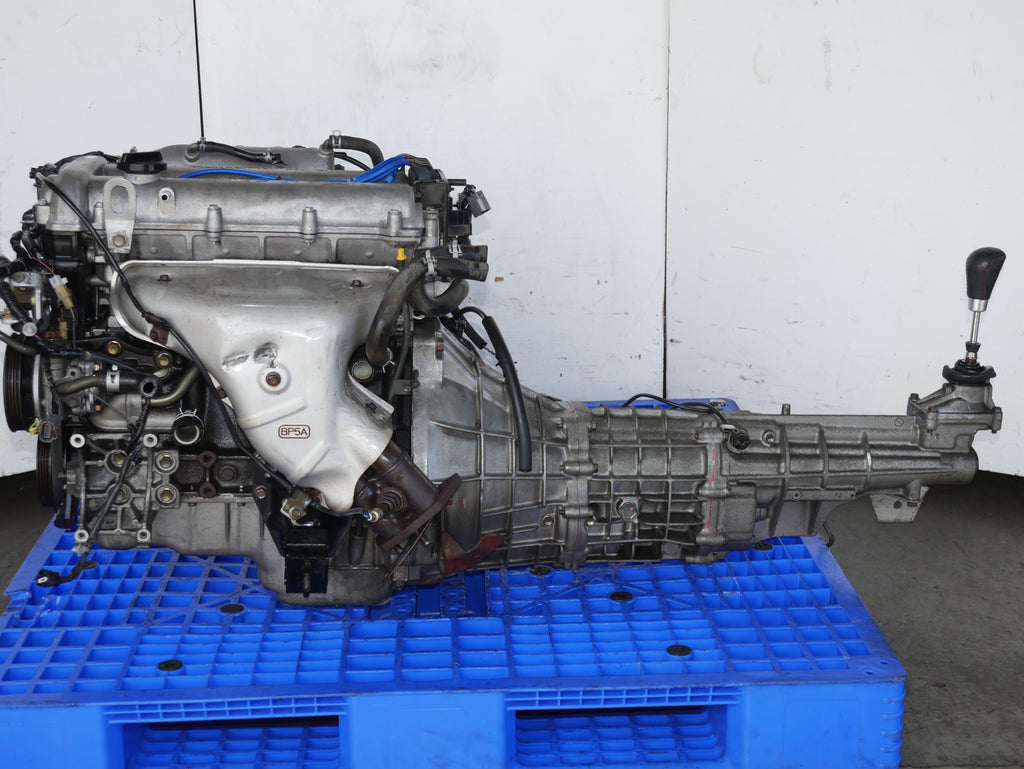 MAZDA MIATA MX-5 ENGINE 1998 1999 2000 4CYLINDERS 1.8L JDM BP DOHC MOTOR WITH 6SPEED MANUAL TRANSMISSION ECU