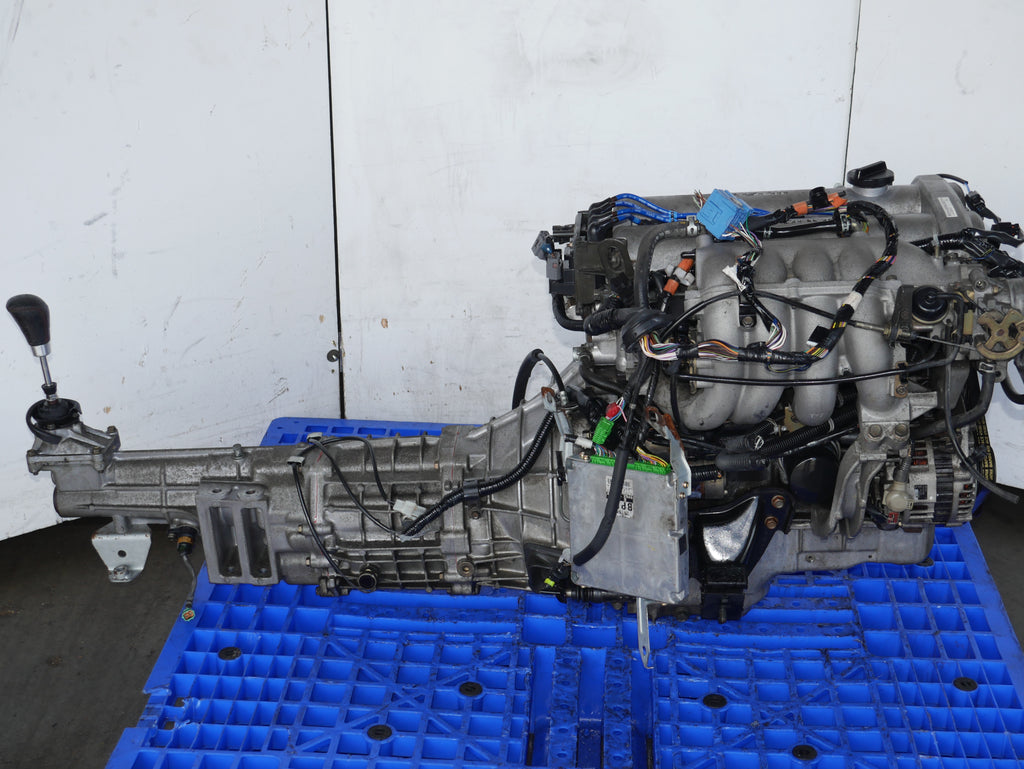 MAZDA MIATA MX-5 ENGINE 1998 1999 2000 4CYLINDERS 1.8L JDM BP DOHC MOTOR WITH 6SPEED MANUAL TRANSMISSION ECU