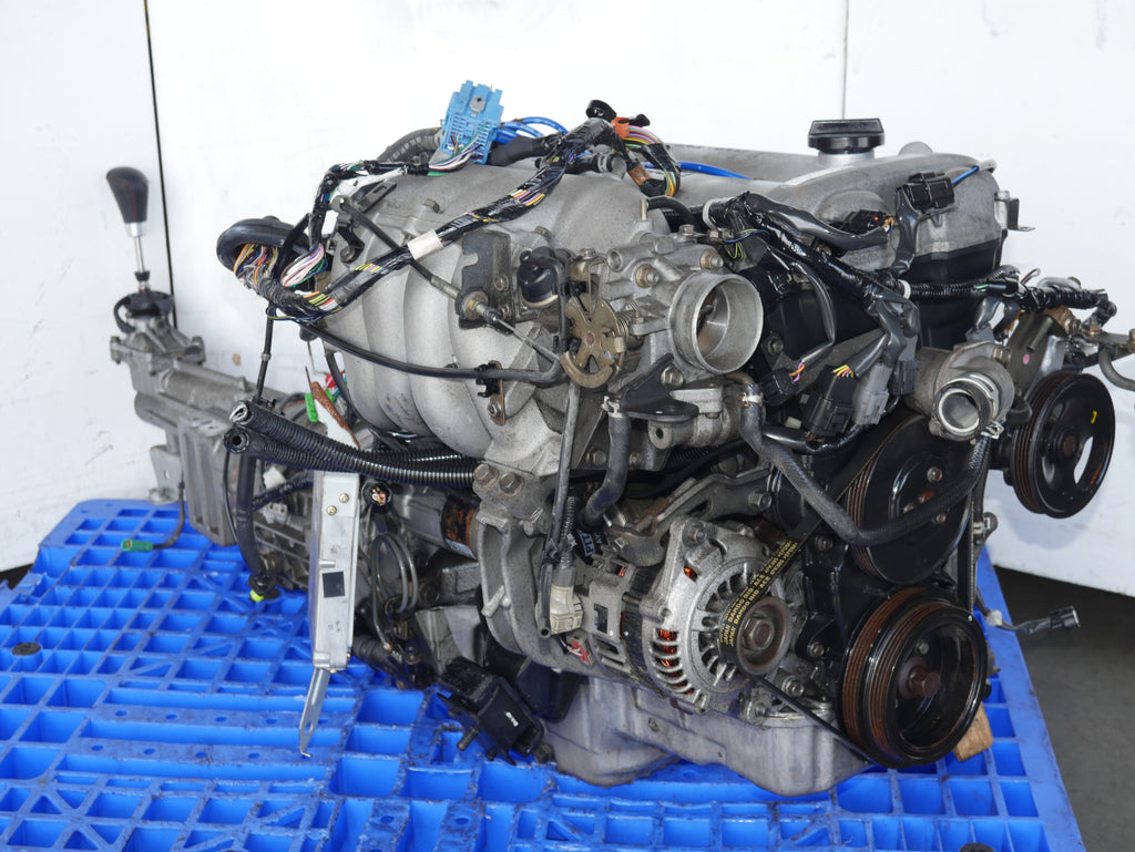 MAZDA MIATA MX-5 ENGINE 1998 1999 2000 4CYLINDERS 1.8L JDM BP DOHC MOTOR WITH 6SPEED MANUAL TRANSMISSION ECU