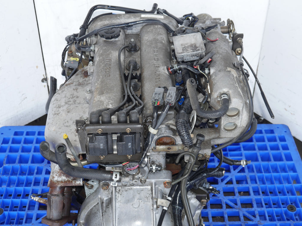 1994 TO 1997 MAZDA MIATA ENGINE SWAP 4CYLINDERS 1.6L JDM B6 MOTOR WITH AUTOMATIC TRANSMISSION