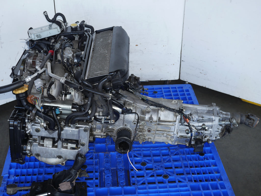 2002 TO 2005 SUBARU WRX TURBO ENGINE 5SPEED MANUAL TRANSMISSION JDM TY755VB7AA 4.44 FD PUSH TYPE REPLACEMENT 2.0L EJ20 EJ205 AVCS