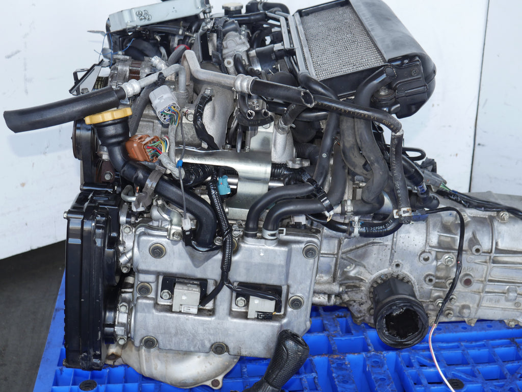 2002 TO 2005 SUBARU WRX TURBO ENGINE 5SPEED MANUAL TRANSMISSION JDM TY755VB7AA 4.44 FD PUSH TYPE REPLACEMENT 2.0L EJ20 EJ205 AVCS