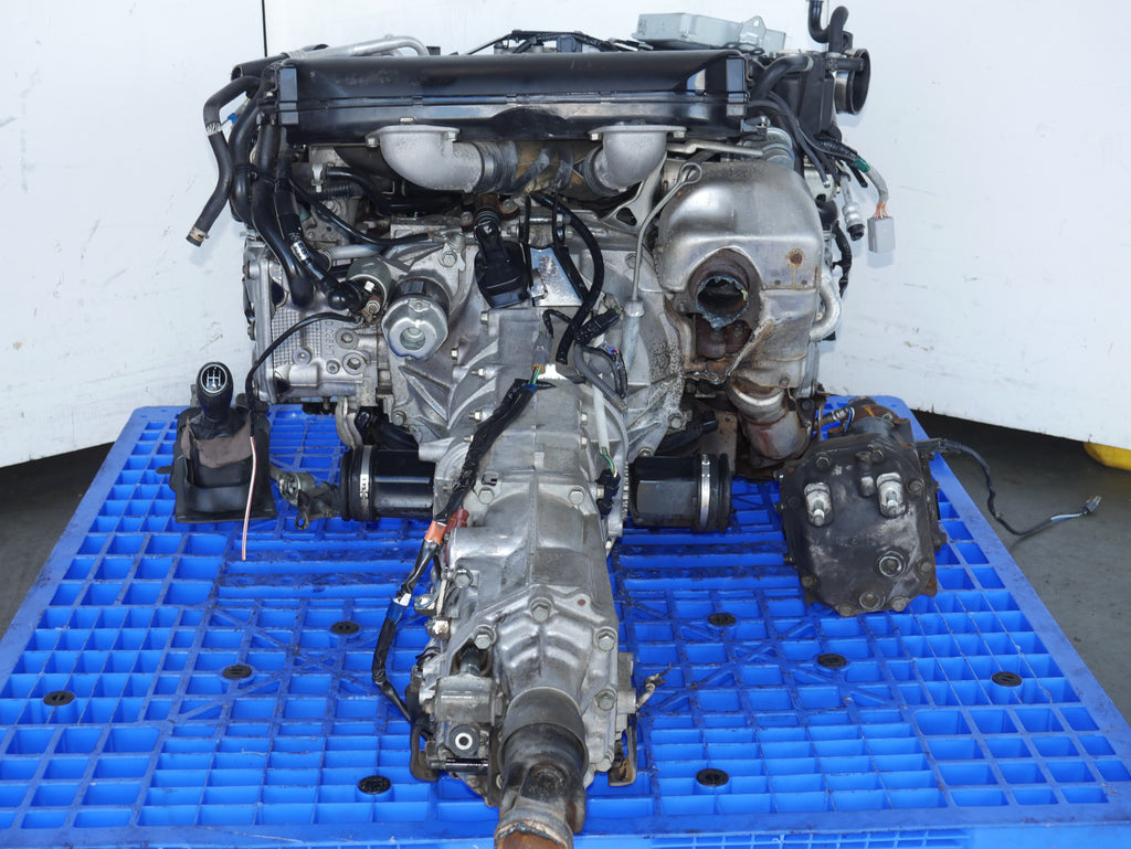 2002 TO 2005 SUBARU WRX TURBO ENGINE 5SPEED MANUAL TRANSMISSION JDM TY755VB7AA 4.44 FD PUSH TYPE REPLACEMENT 2.0L EJ20 EJ205 AVCS