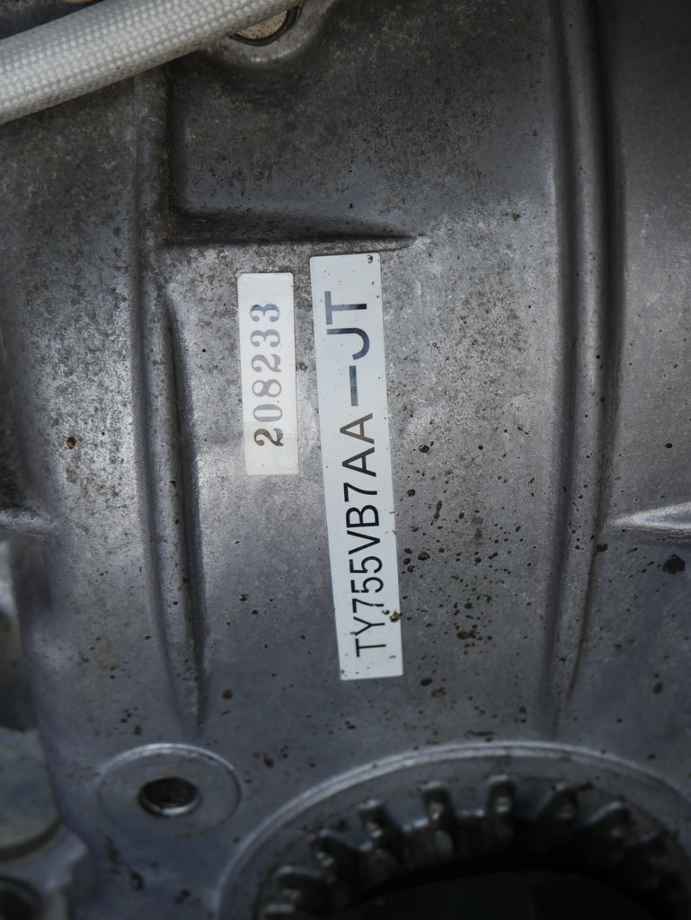 2002 TO 2005 SUBARU WRX TURBO ENGINE 5SPEED MANUAL TRANSMISSION JDM TY755VB7AA 4.44 FD PUSH TYPE REPLACEMENT 2.0L EJ20 EJ205 AVCS