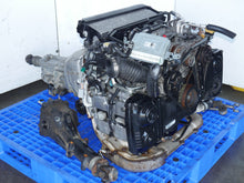 Load image into Gallery viewer, 2002 TO 2005 SUBARU WRX TURBO ENGINE 5SPEED MANUAL TRANSMISSION JDM TY755VB7AA 4.44 FD PUSH TYPE REPLACEMENT 2.0L EJ20 EJ205 AVCS