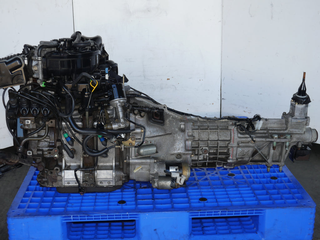 MAZDA RX-8 ENGINE 6SPEED MANUAL TRANSMISSION 2004 2005 2006 2007 2008 4CYLINDERS 1.3L ROTARY 6PORTS JDM 13B MOTOR WITH TRANSMISSION ECU
