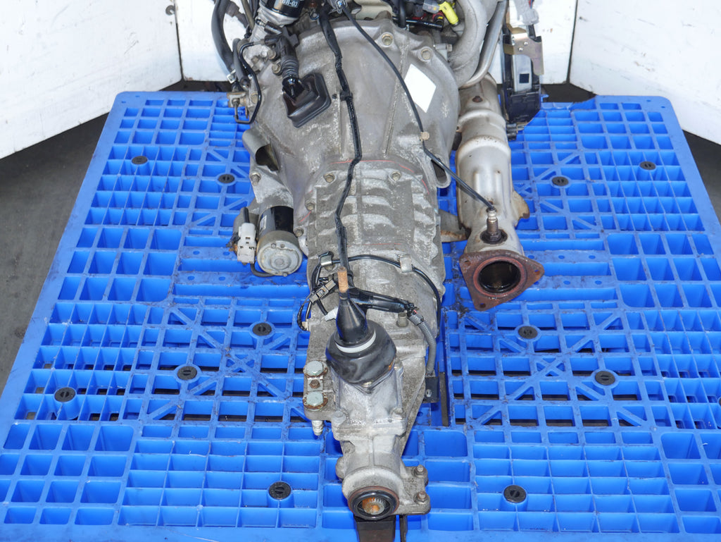 MAZDA RX-8 ENGINE 6SPEED MANUAL TRANSMISSION 2004 2005 2006 2007 2008 4CYLINDERS 1.3L ROTARY 6PORTS JDM 13B MOTOR WITH TRANSMISSION ECU