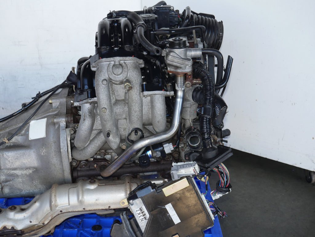MAZDA RX-8 ENGINE 6SPEED MANUAL TRANSMISSION 2004 2005 2006 2007 2008 4CYLINDERS 1.3L ROTARY 6PORTS JDM 13B MOTOR WITH TRANSMISSION ECU