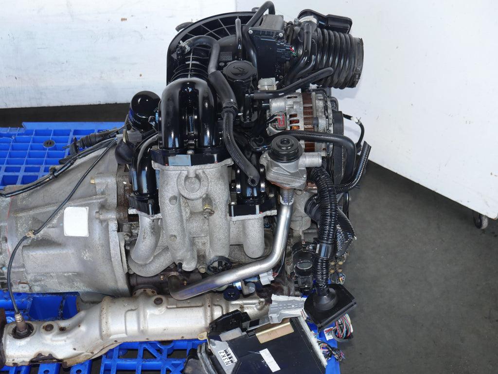 MAZDA RX-8 ENGINE 6SPEED MANUAL TRANSMISSION 2004 2005 2006 2007 2008 4CYLINDERS 1.3L ROTARY 6PORTS JDM 13B MOTOR WITH TRANSMISSION ECU