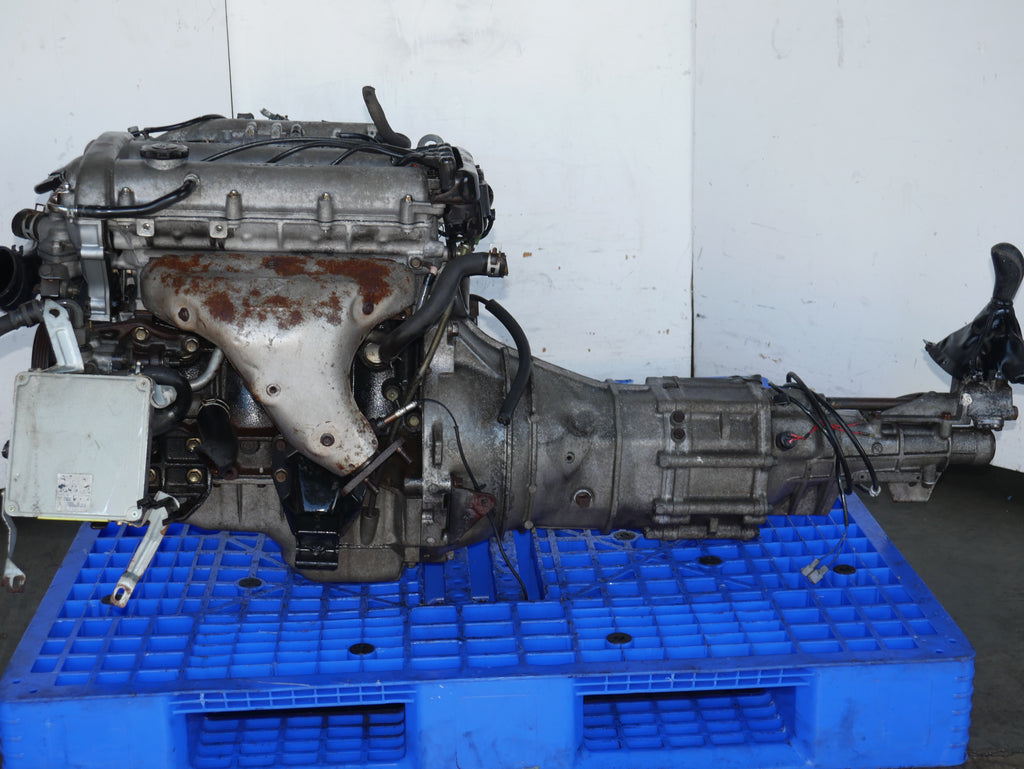 1990 TO 1993 MAZDA MIATA ENGINE SWAP 5SPEED MANUAL TRANSMISSION 4CYLINDERS 1.6L JDM B6 MOTOR ECU