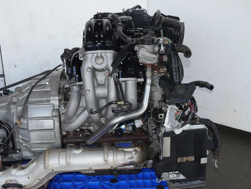 MAZDA RX-8 TWO-ROTOR ENGINE 2004 2005 2006 2007 2008 1.3L ROTARY 6PORTS JDM 13B MOTOR WITH AUTO TRANSMISSION ECU