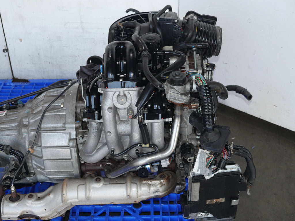 MAZDA RX-8 TWO-ROTOR ENGINE 2004 2005 2006 2007 2008 1.3L ROTARY 6PORTS JDM 13B MOTOR WITH AUTO TRANSMISSION ECU
