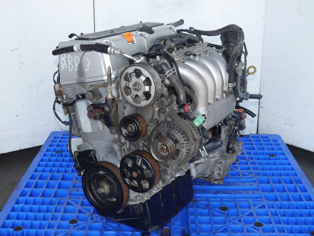 2004 TO 2008 ACURA TSX ENGINE SWAP 4CYLINDERS 2.4L JDM i-VTEC 3-LOBE K24A2 RBB2 MOTOR WITH AUTOMATIC TRANSMISSION