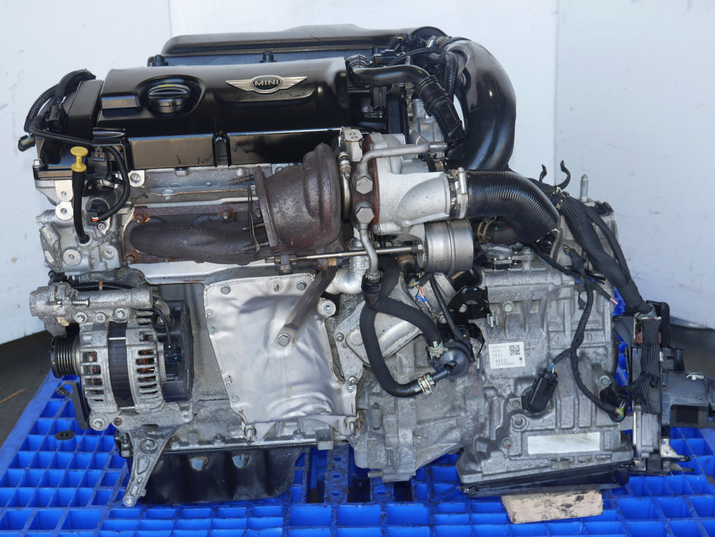 2011 TO 2012 MINI COOPER S TURBO ENGINE SWAP N18B16A 4CYLINDERS 1.6L WITH AUTOMATIC TRANSMISSION ECU