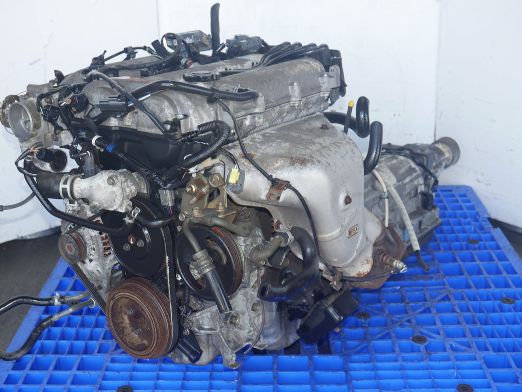 MAZDA MIATA ENGINE SWAP 1994 1995 1996 1997 4CYLINDERS 1.6L JDM B6 MOTOR WITH AUTOMATIC TRANSMISSION ECU