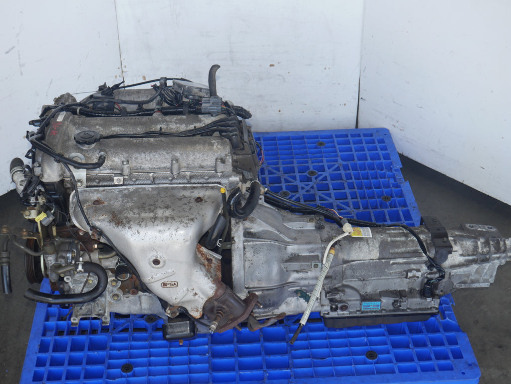 MAZDA MIATA ENGINE SWAP 1994 1995 1996 1997 4CYLINDERS 1.6L JDM B6 MOTOR WITH AUTOMATIC TRANSMISSION ECU
