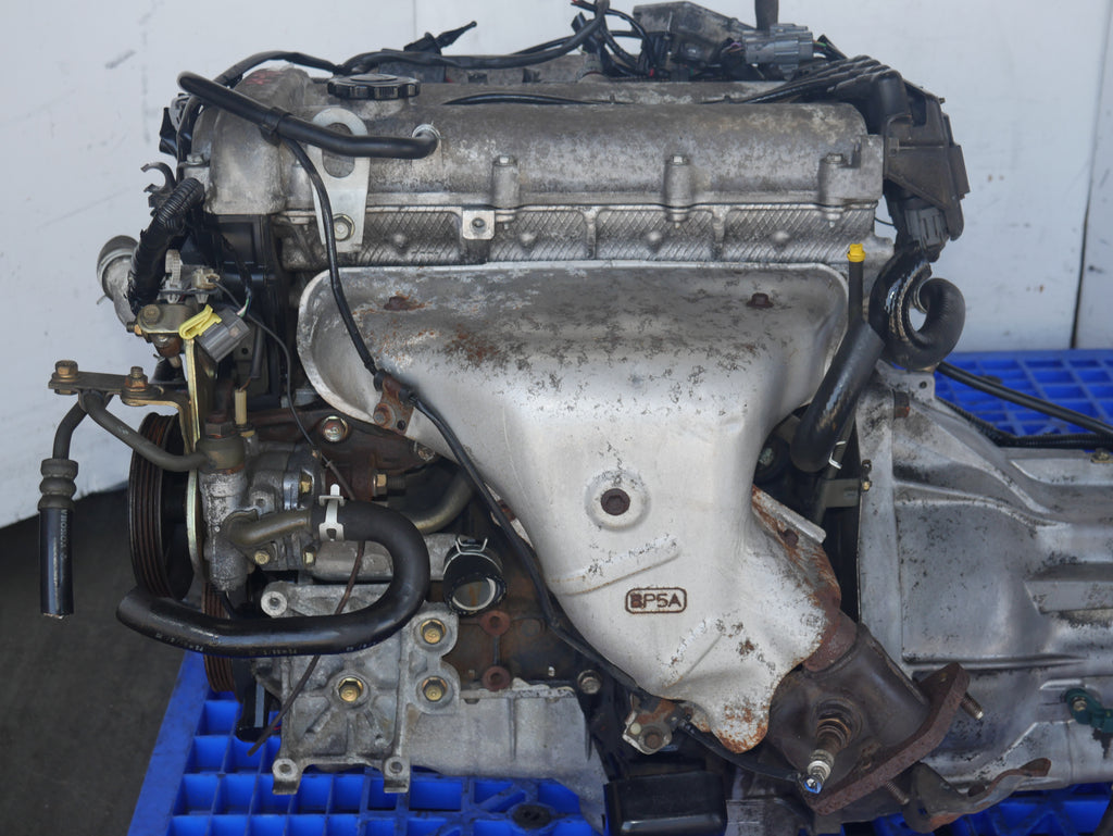 MAZDA MIATA ENGINE SWAP 1994 1995 1996 1997 4CYLINDERS 1.6L JDM B6 MOTOR WITH AUTOMATIC TRANSMISSION ECU