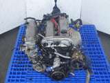 MAZDA MIATA ENGINE SWAP 1994 1995 1996 1997 4CYLINDERS 1.6L JDM B6 MOTOR WITH 5 SPEED MANUAL TRANSMISSION