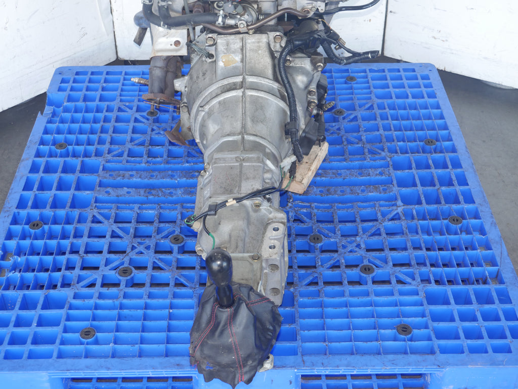MAZDA MIATA ENGINE SWAP 1994 1995 1996 1997 4CYLINDERS 1.6L JDM B6 MOTOR WITH 5 SPEED MANUAL TRANSMISSION