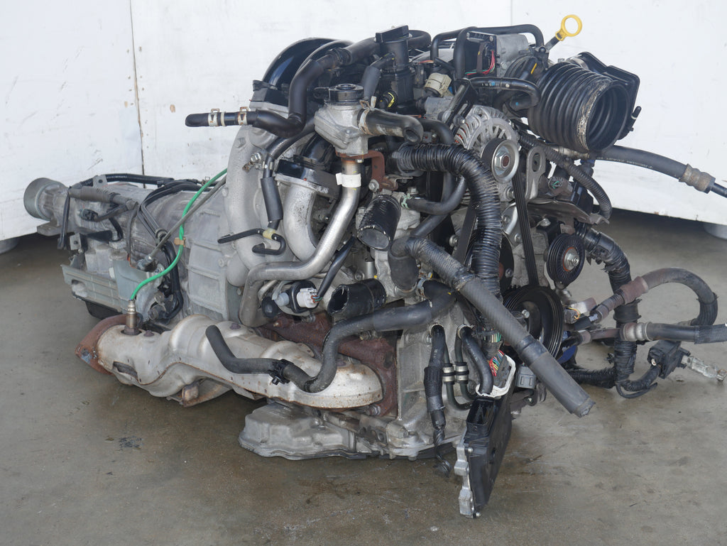 2004 TO 2008 MAZDA RX-8 TWO-ROTOR ENGINE 1.3L ROTARY 6PORTS JDM 13B MOTOR WITH AUTO TRANSMISSION ECU