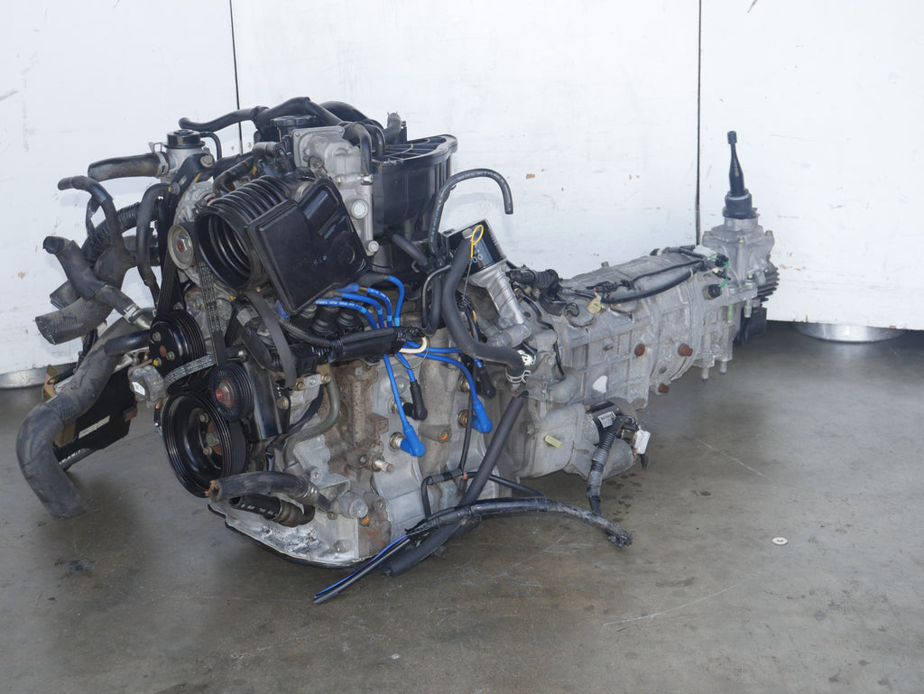 2004 TO 2008 MAZDA RX-8 ENGINE 4CYLINDERS 1.3L ROTARY 4 PORTS JDM 13B MOTOR WITH 5SPEED TRANSMISSION ECU
