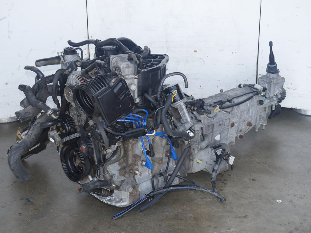 2004 TO 2008 MAZDA RX-8 ENGINE 4CYLINDERS 1.3L ROTARY 4 PORTS JDM 13B MOTOR WITH 5SPEED TRANSMISSION ECU