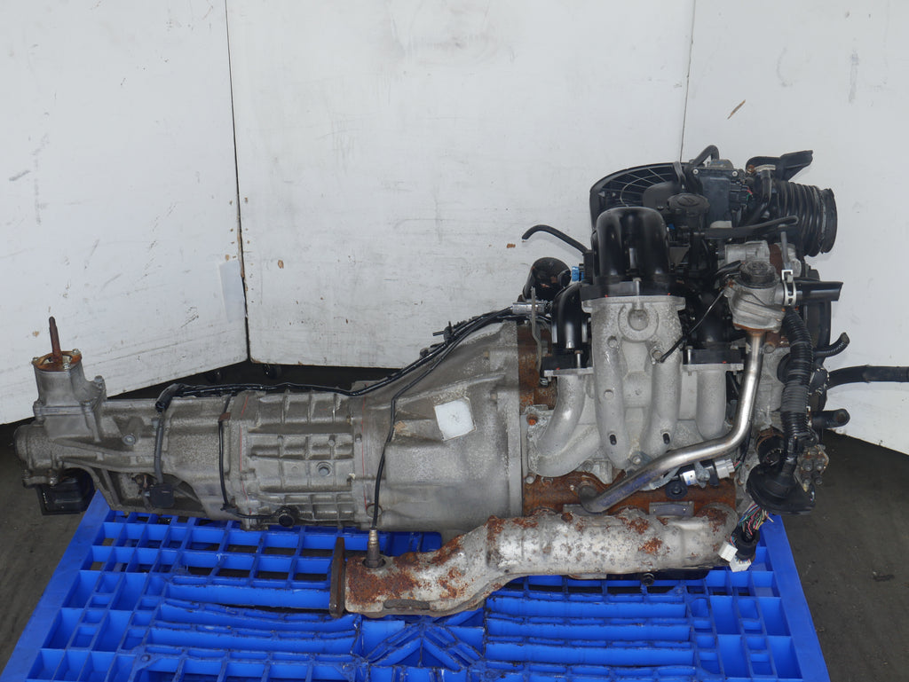 2004 TO 2008 MAZDA RX-8 ENGINE 6SPEED MANUAL TRANSMISSION 4CYLINDERS 1.3L ROTARY 6PORTS JDM 13B MOTOR WITH TRANSMISSION ECU