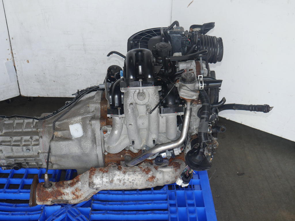 2004 TO 2008 MAZDA RX-8 ENGINE 6SPEED MANUAL TRANSMISSION 4CYLINDERS 1.3L ROTARY 6PORTS JDM 13B MOTOR WITH TRANSMISSION ECU