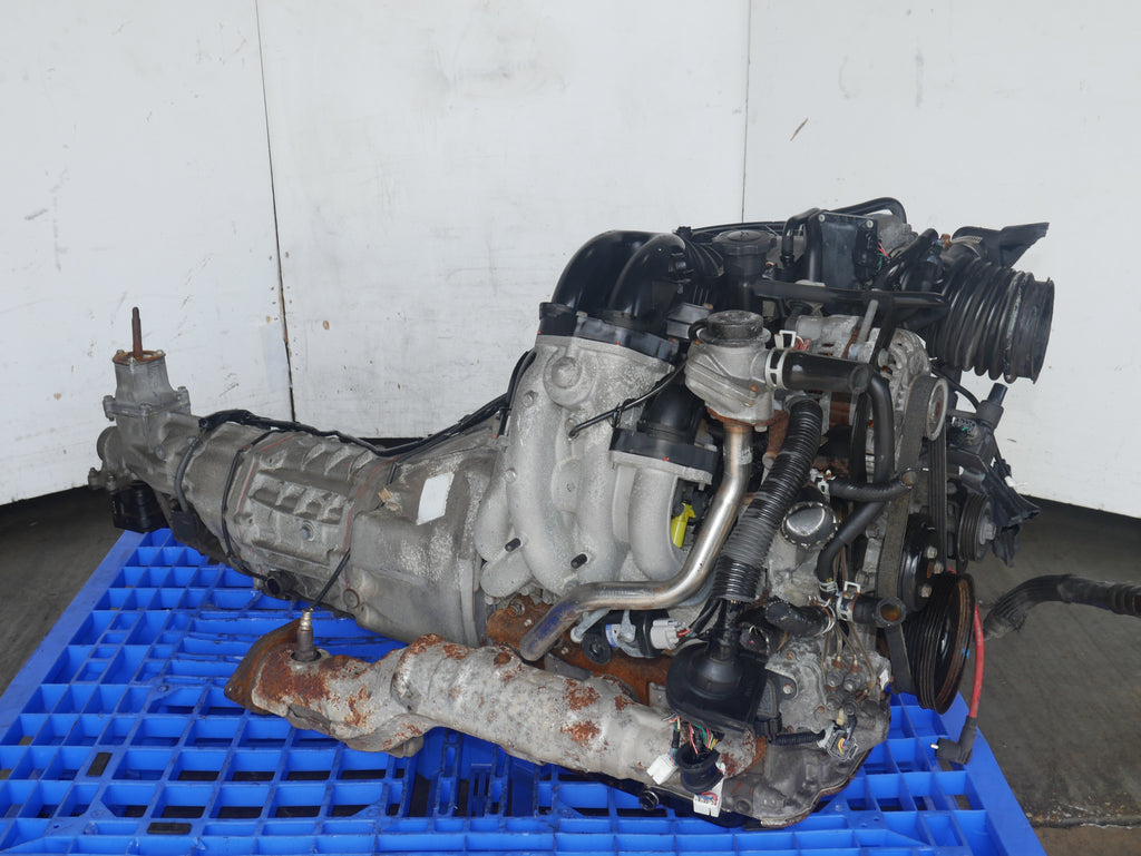 2004 TO 2008 MAZDA RX-8 ENGINE 6SPEED MANUAL TRANSMISSION 4CYLINDERS 1.3L ROTARY 6PORTS JDM 13B MOTOR WITH TRANSMISSION ECU