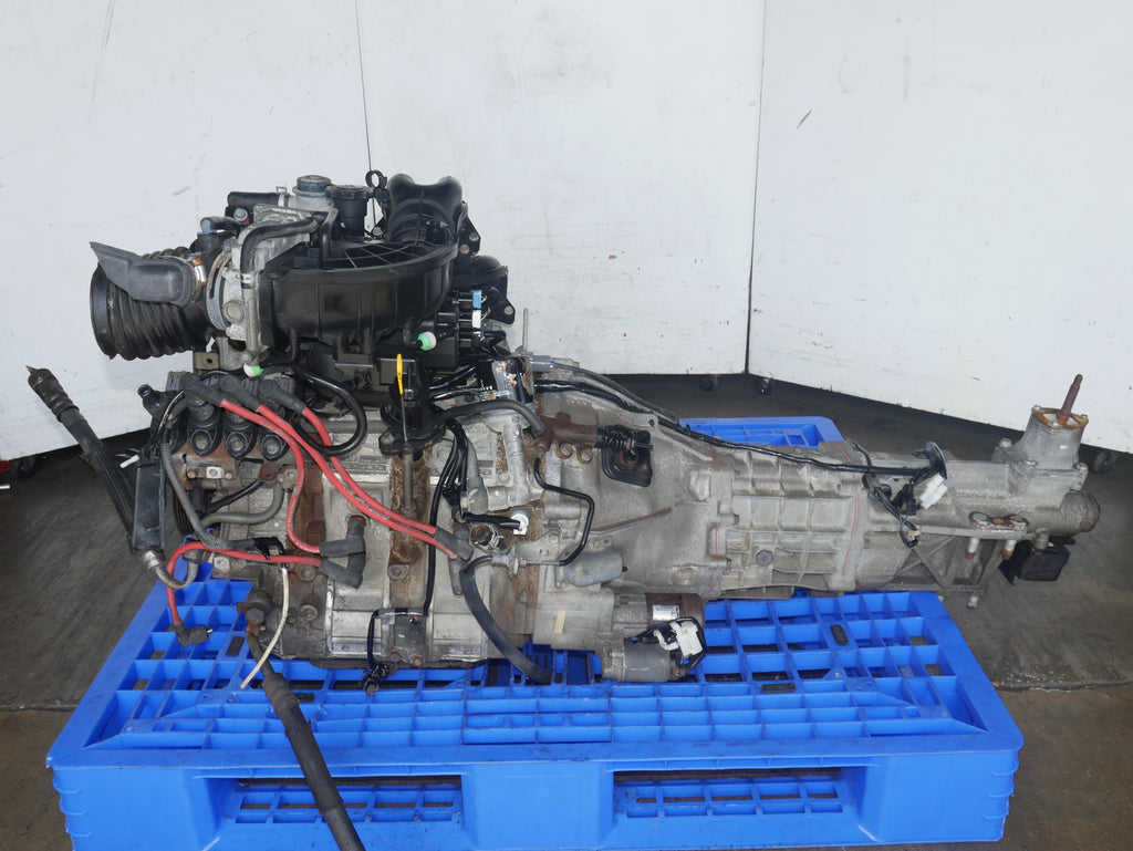 2004 TO 2008 MAZDA RX-8 ENGINE 6SPEED MANUAL TRANSMISSION 4CYLINDERS 1.3L ROTARY 6PORTS JDM 13B MOTOR WITH TRANSMISSION ECU