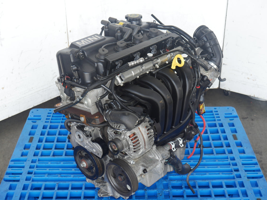 2002 TO 2006 MINI COOPER BASE ENGINE W10B16N 4CYLINDERS 1.6L MOTOR