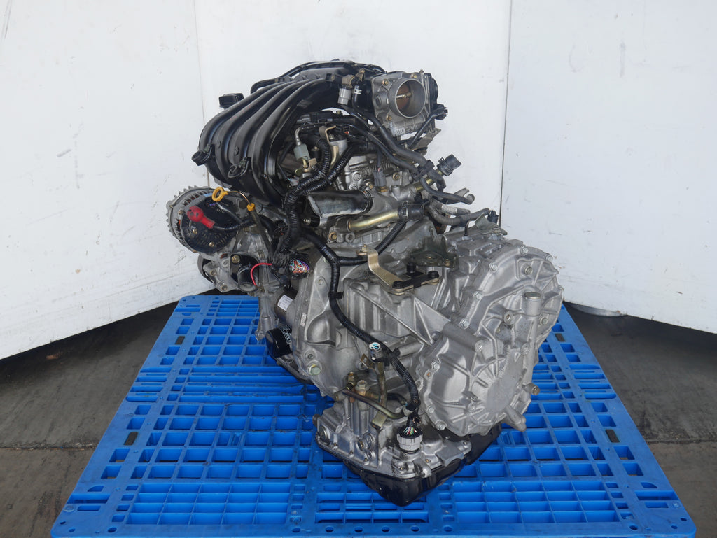 2007 2008 NISSAN VERSA ENGINE CVT AUTOMATIC TRANSMISSION 1.8L 4CYLINDERS JDM DOHC MR18DE MOTOR