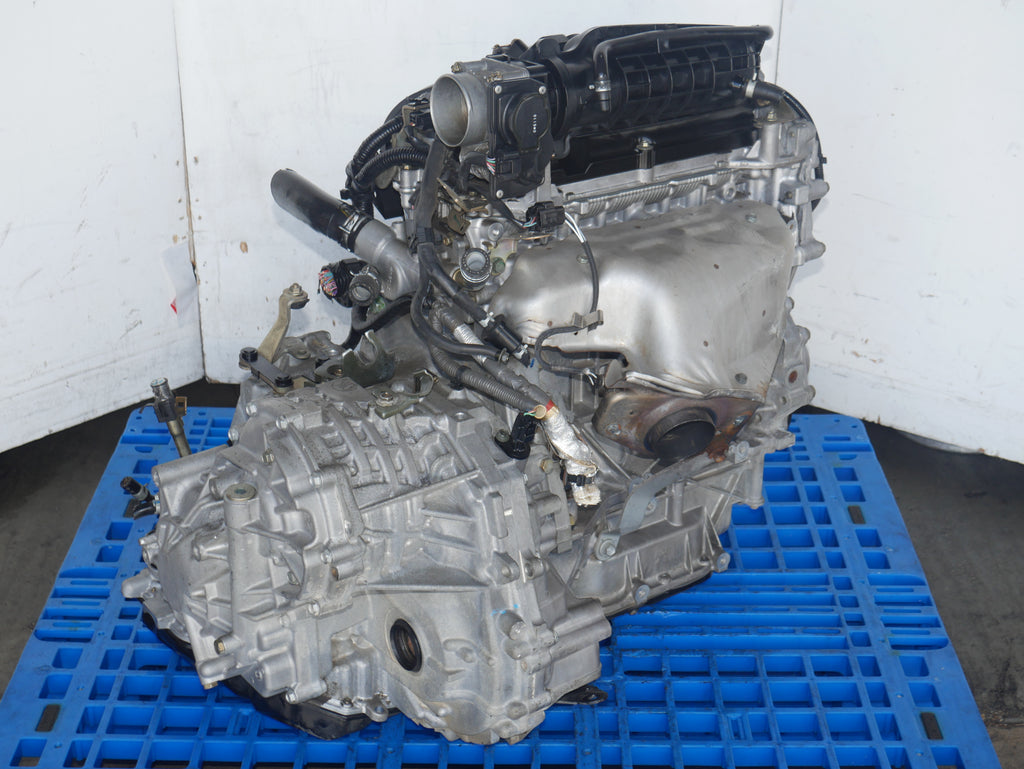 2007 2008 NISSAN VERSA ENGINE CVT AUTOMATIC TRANSMISSION 1.8L 4CYLINDERS JDM DOHC MR18DE MOTOR