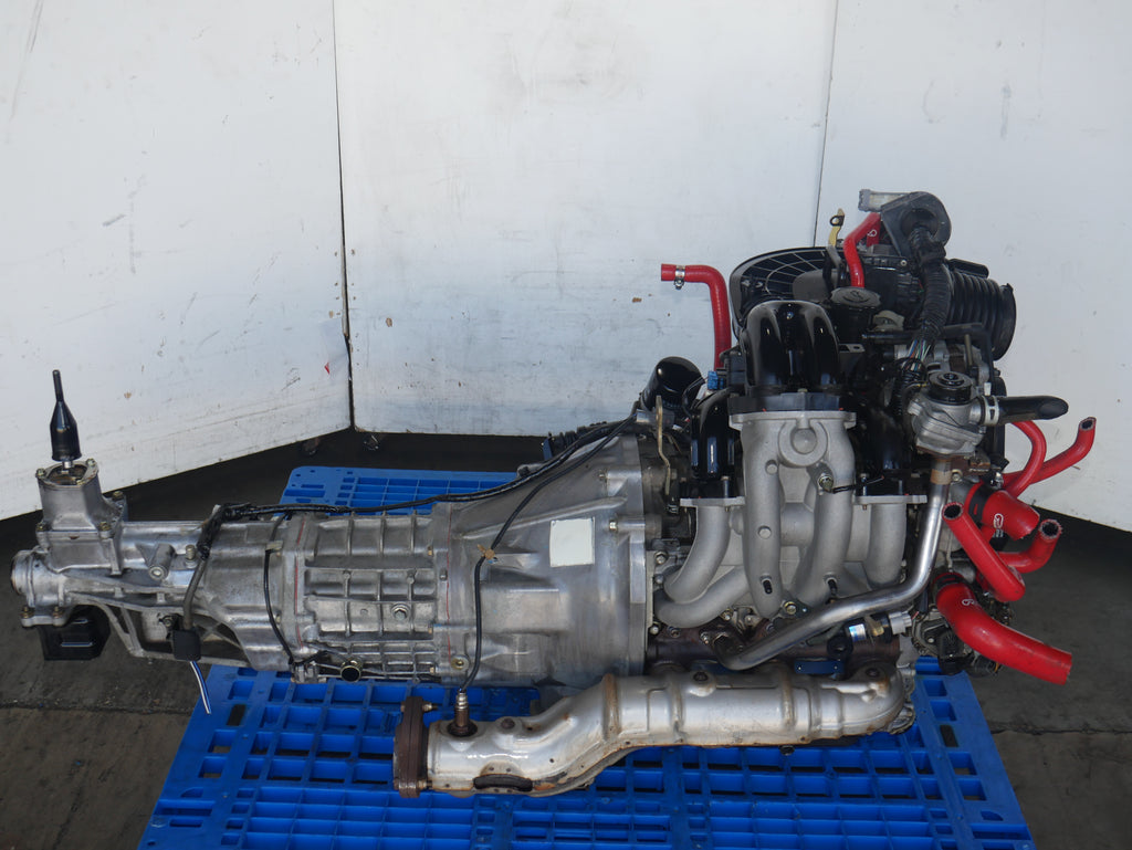 2004 TO 2008 MAZDA RX-8 ENGINE 6SPEED MANUAL TRANSMISSION 4CYLINDERS 1.3L ROTARY 6PORTS JDM 13B MOTOR WITH TRANSMISSION ECU
