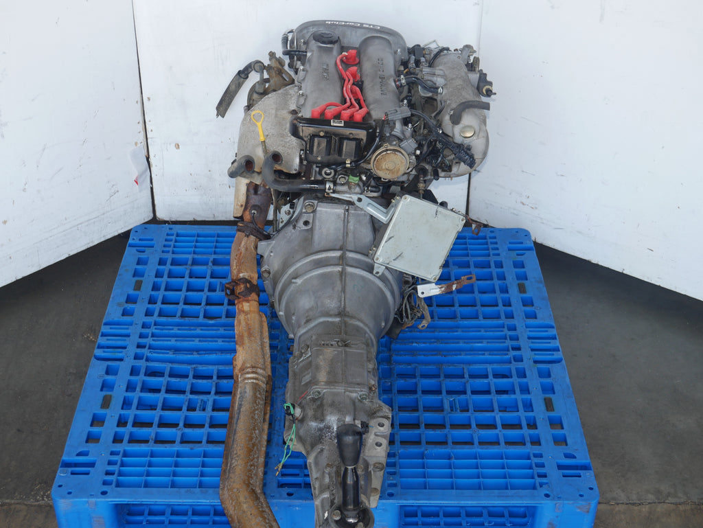 MAZDA MIATA ENGINE 1990 1991 1992 1993 4CYLINDERS 1.6L JDM B6 DOHC MOTOR WITH 5SPEED MANUAL TRANSMISSION ECU
