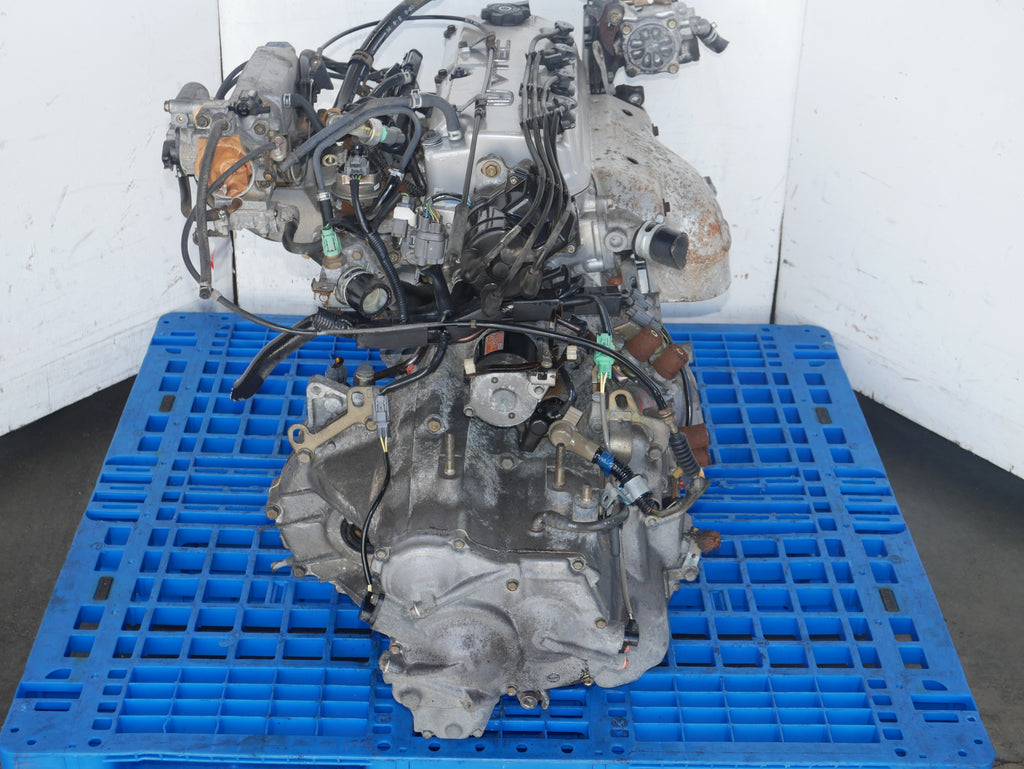 1994 TO 1997 HONDA ACCORD ENGINE WITH AUTOMATIC TRANSMISSION 4CYL 2.2L JDM SOHC VTEC F22B F22B1 MOTOR TRANSMISSION AOYA