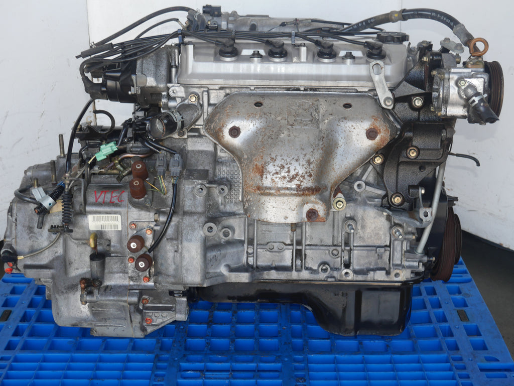 1994 TO 1997 HONDA ACCORD ENGINE WITH AUTOMATIC TRANSMISSION 4CYL 2.2L JDM SOHC VTEC F22B F22B1 MOTOR TRANSMISSION AOYA