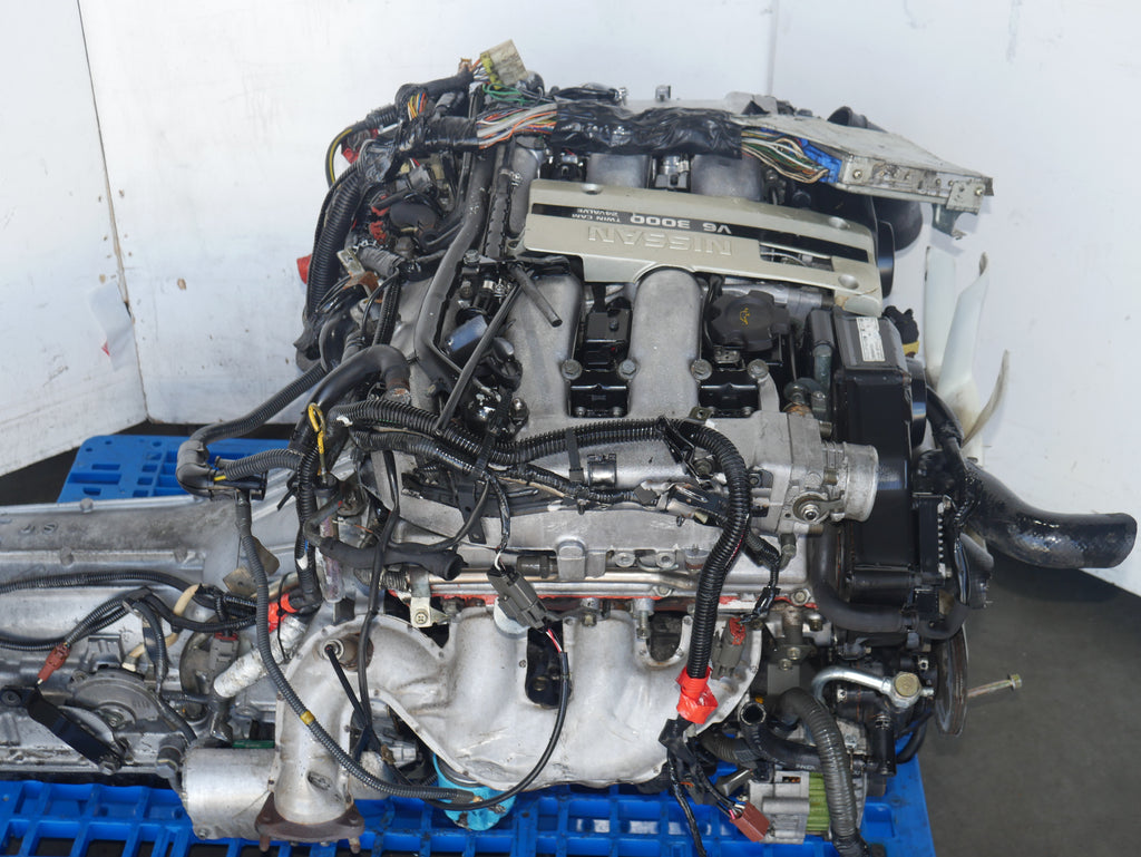 NISSAN 300ZX FAIRLADY Z32 ENGINE SWAP AUTOMATIC TRANSMISSION 1990 TO 1995 6CYLINDERS 3.0L JDM VG30DE ECU HARNESS