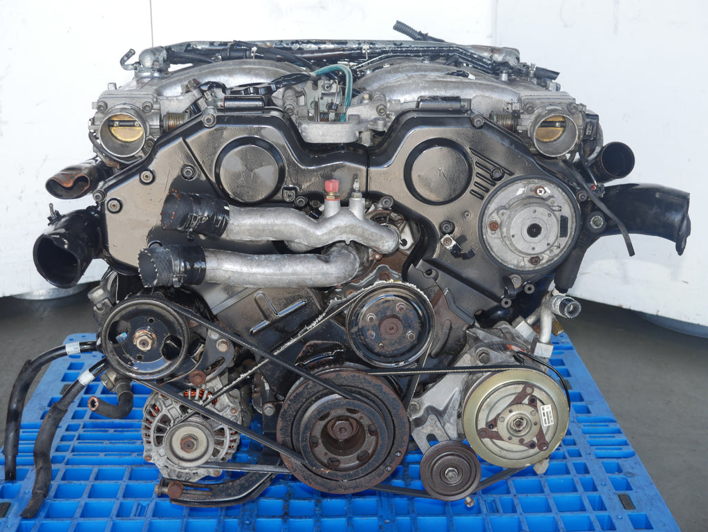1990 TO 1996 NISSAN 300ZX FAIRLADY Z TWIN TURBO ENGINE SWAP MANUAL 5SPEED TRANSMISSION 6CYLINDERS 3.0L JDM VG30DETT ECU HARNESS