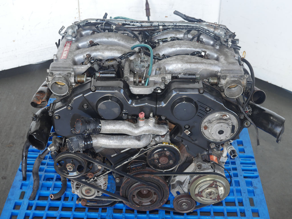 1990 TO 1996 NISSAN 300ZX FAIRLADY Z TWIN TURBO ENGINE SWAP MANUAL 5SPEED TRANSMISSION 6CYLINDERS 3.0L JDM VG30DETT ECU HARNESS