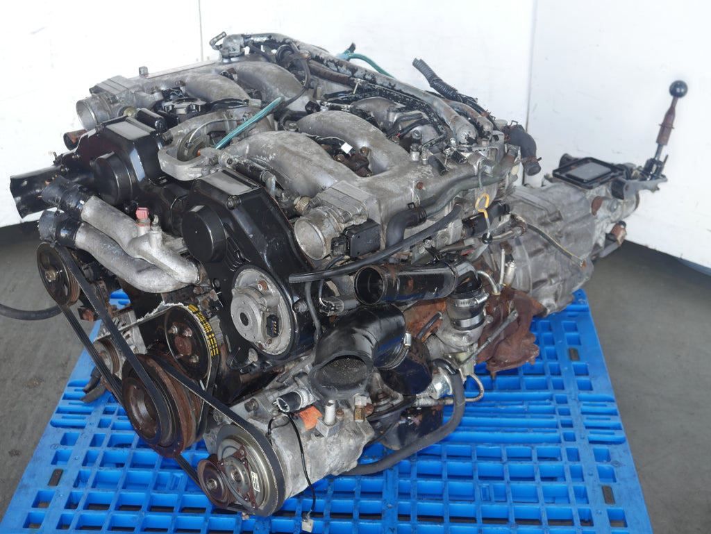 1990 TO 1996 NISSAN 300ZX FAIRLADY Z TWIN TURBO ENGINE SWAP MANUAL 5SPEED TRANSMISSION 6CYLINDERS 3.0L JDM VG30DETT ECU HARNESS