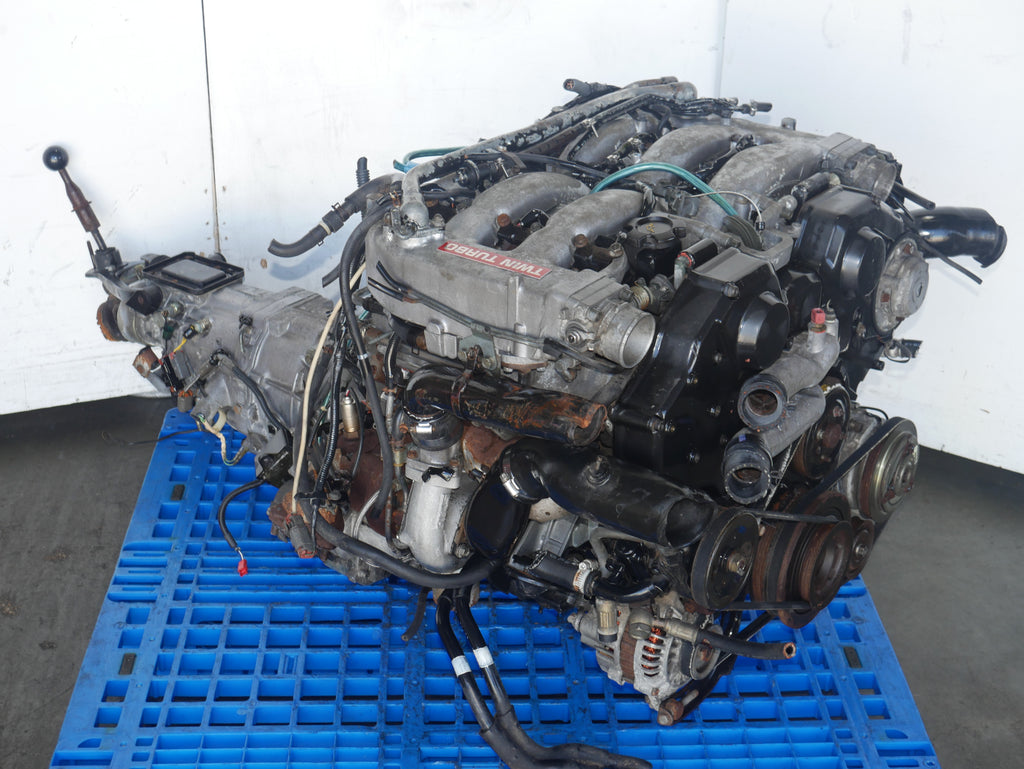1990 TO 1996 NISSAN 300ZX FAIRLADY Z TWIN TURBO ENGINE SWAP MANUAL 5SPEED TRANSMISSION 6CYLINDERS 3.0L JDM VG30DETT ECU HARNESS