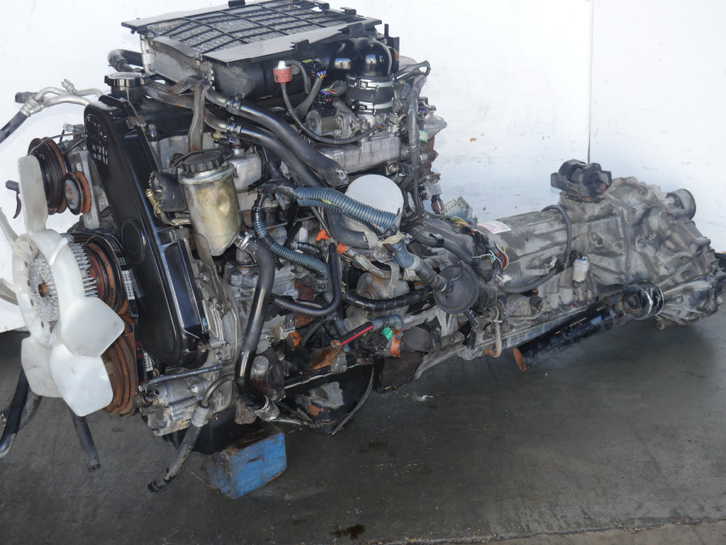 TOYOTA HILUX SURF PRADO TURBO DIESEL ENGINE 1995 TO 2002 4CYLINDERS 3.0L 1KZ-TE MOTOR WITH AWD AUTOMATIC TRANSMISSION 4X4