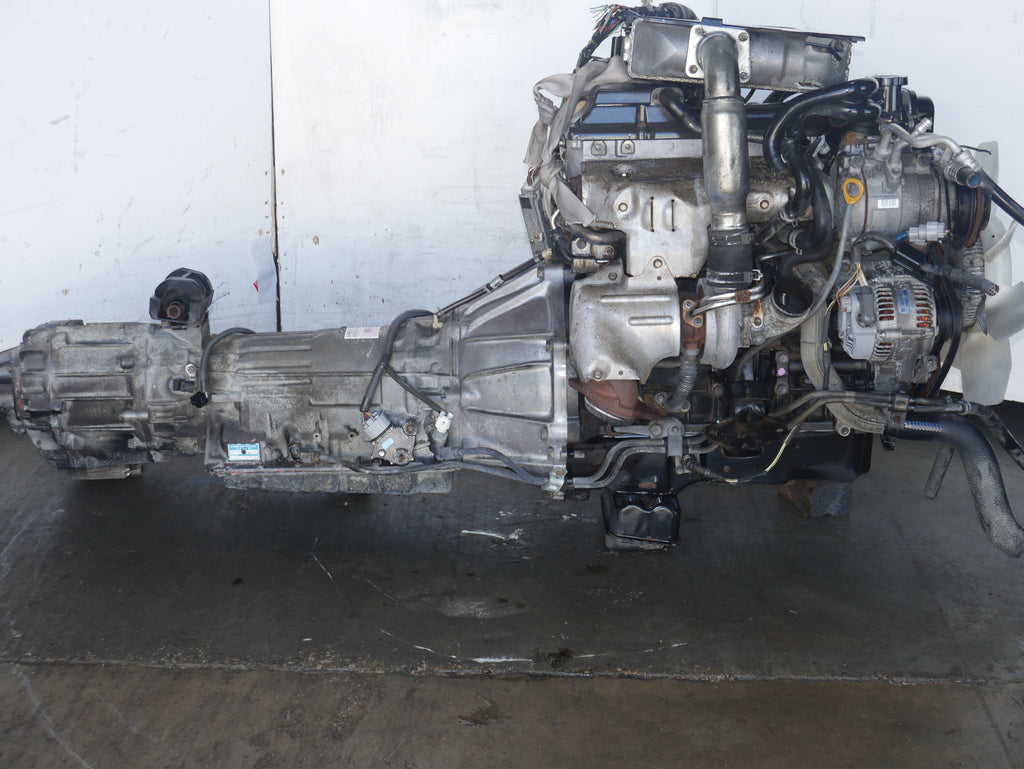 TOYOTA HILUX SURF PRADO TURBO DIESEL ENGINE 1995 TO 2002 4CYLINDERS 3.0L 1KZ-TE MOTOR WITH AWD AUTOMATIC TRANSMISSION 4X4